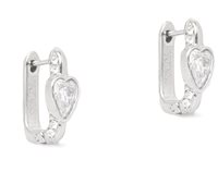 Orecchini Guess Donna in Acciaio Cristallo JUBE06 365JW RH